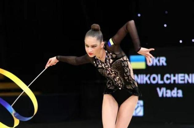 Украинка Никольченко выиграла "серебро" на Кубке мира по художественной гимнастике