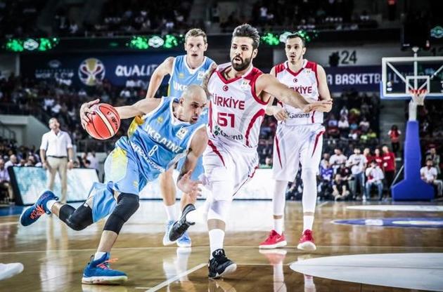 Украина уступила Турции, но вышла в следующий раунд отбора на баскетбольный ЧМ-2019