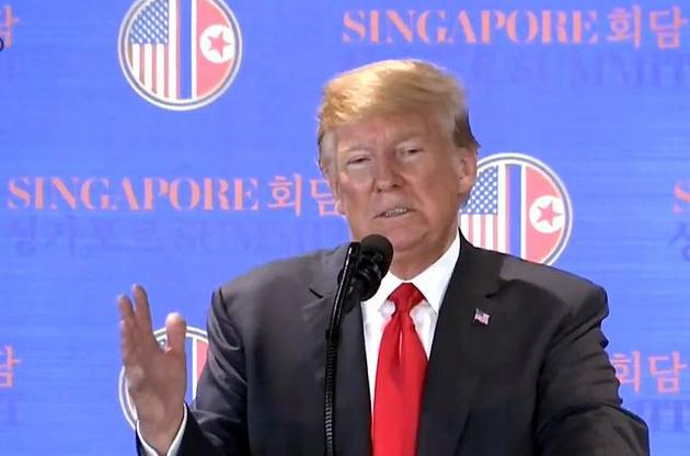 Прес-конференція Трампа за результатами історичного саміту КНДР - США: онлайн-трансляція