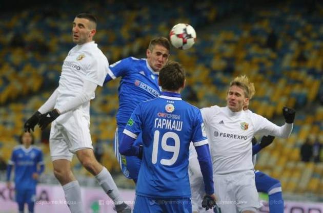 Премьер-лига: "Динамо" одержало минимальную победу над "Ворсклой"