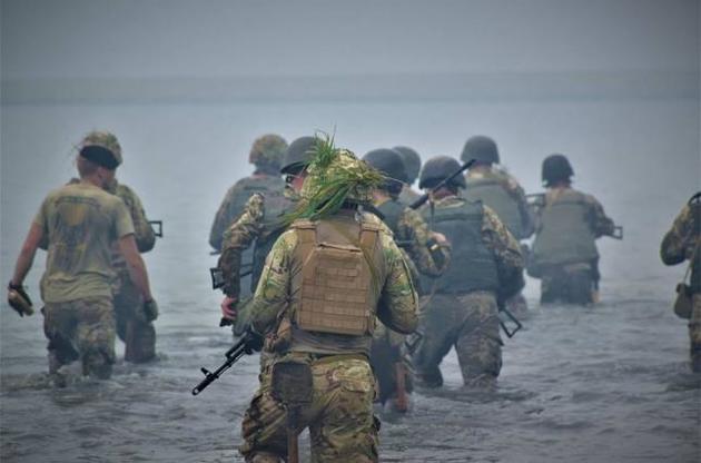 Морская пехота Украины отмечает свое 100-летие