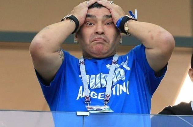 Марадона на матчі ЧС-2018