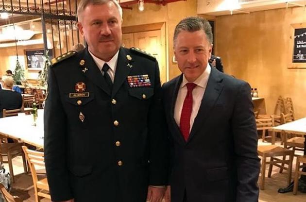 Командувач Нацгвардії України провів у США зустріч із Волкером