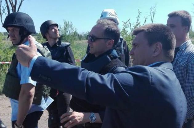 Клімкін і Маас злітали в зону ООС