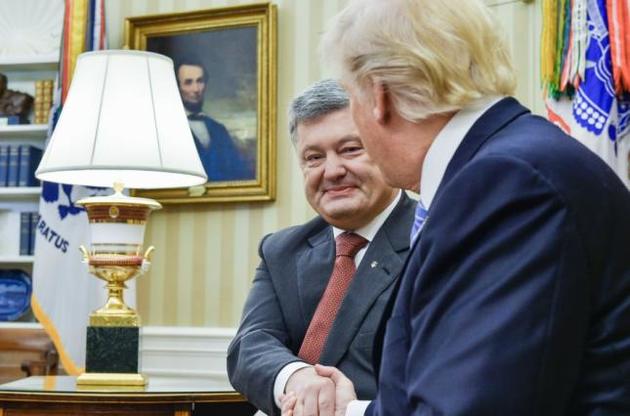 Первая встреча с Трампом стоила Порошенко не менее 400 тысяч долларов – СМИ