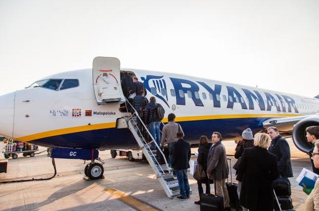 Лоукостер Ryanair скасував близько 600 авіарейсів