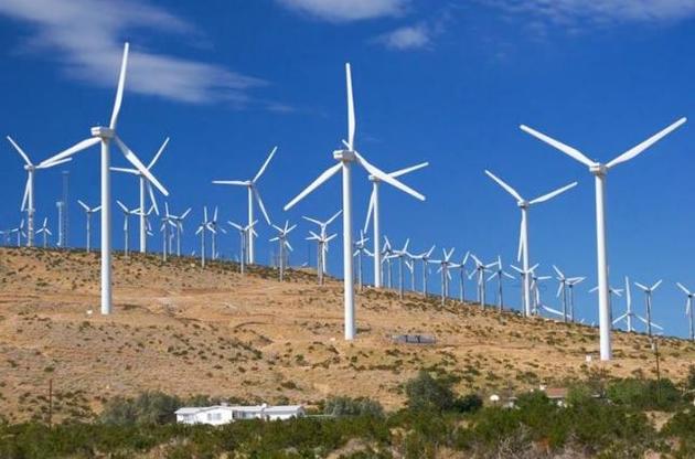 Електроенергія вітрових електростанцій в два рази дешевше енергії вугільних ТЕС