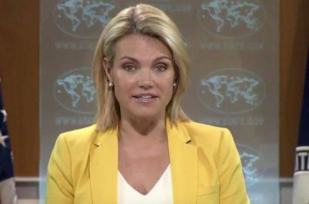 Хізер Нойерт заявила, що США і далі будуть підтримувати Україну