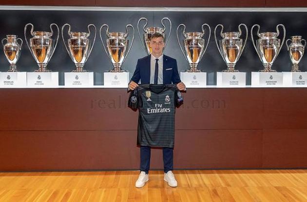 Лунін стане третім голкіпером &quot;Реала&quot; в заявці