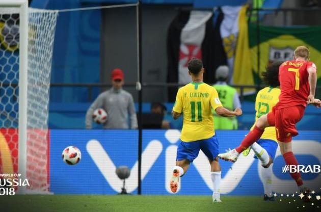 Бельгия выбила Бразилию и вышла в полуфинал ЧМ-2018