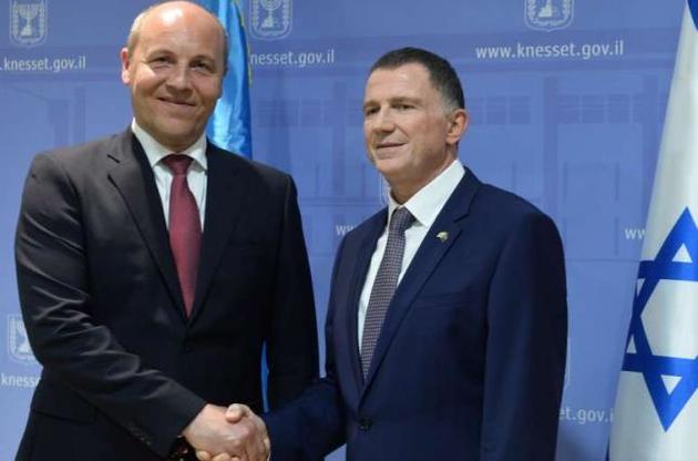Парубій вже хоче ратифікувати ще не підписану угоду з Ізраїлем