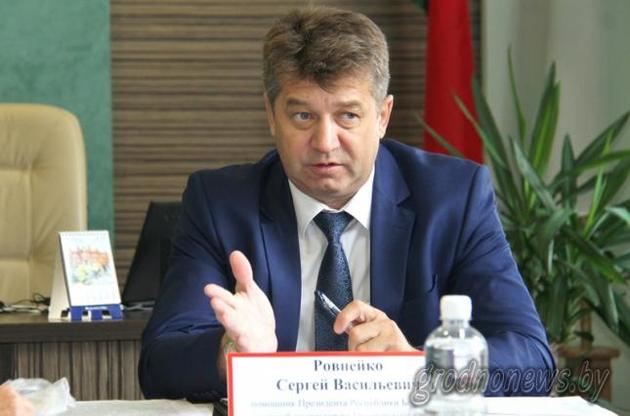 Помічника президента Білорусі затримали на хабарі