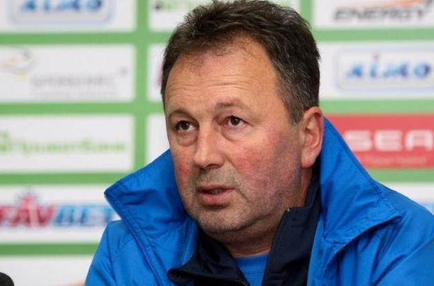 Червенков не тренував два роки