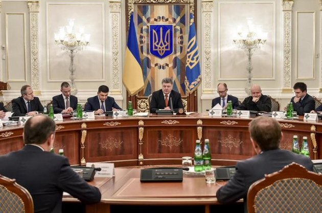 СНБО Украины ввел санкции в отношении юридических и физических лиц, связанных с российской агрессией против Украины