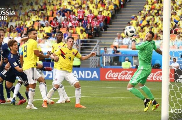 ЧМ-2018: Колумбия вдесятером проиграла Японии, Сенегал сильнее Польши