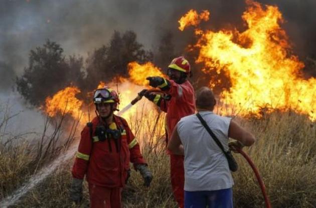 Маштабні лісові пожежі у Греції призвели до загибелі 20 людей