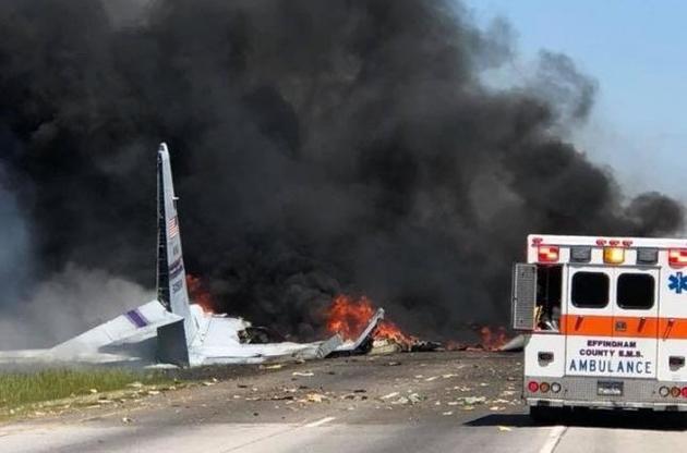 У США розбився літак із нацгвардійцями на борту