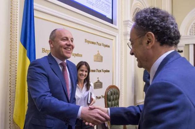 Парубий рассказал о евроинтеграционных успехах парламента