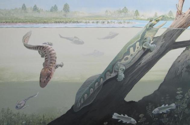Палеонтологи обнаружили останки древнейших четвероногих животных