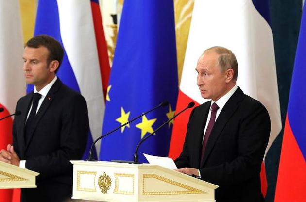 Путина возмутил вопрос французских журналистов о Сенцове
