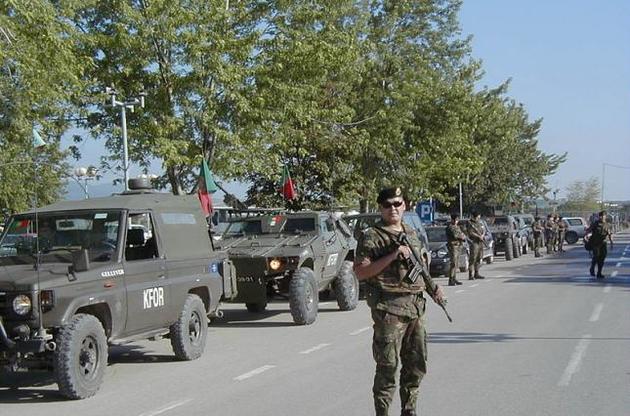 Військовослужбовці НАТО залишили район Косово на кордоні з Сербією