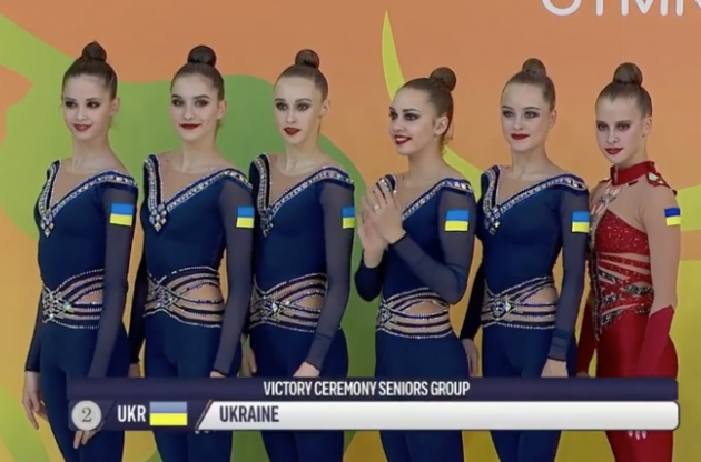 Украина завоевала два "серебра" на ЧЕ по художественной гимнастике