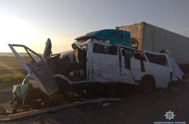 Усі жертви ДТП з мікроавтобусом у Миколаївській області є громадянами Білорусі