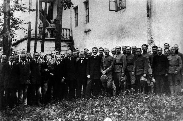 Правительство ЗУНР во время пребывания в Каменец-Подольском, осень 1919 г.