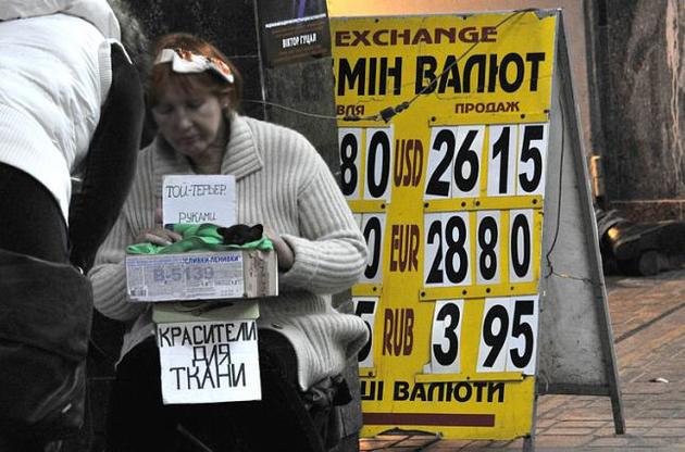 Курс гривни на межбанке снизился до 26,15 грн/доллар