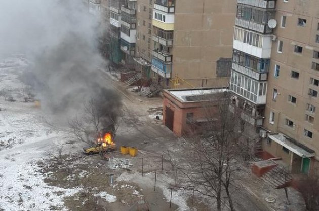 Військова техніка терористів пересувалася нібито у рамках навчань