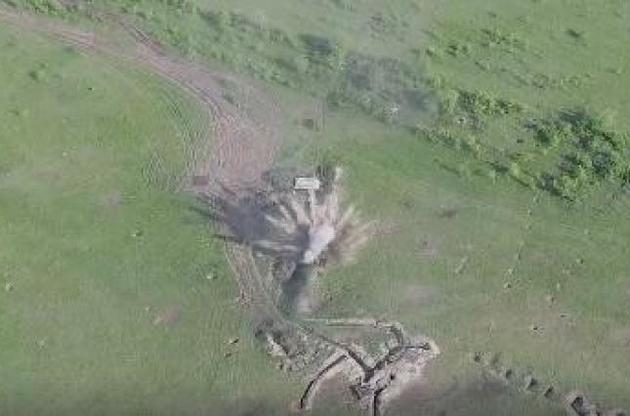 Волонтеры обнародовали видео уничтожения ВСУ позиций боевиков всего за 15 минут