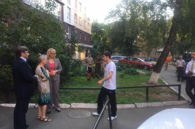 Омбудсмен встретила Костенко в Киеве