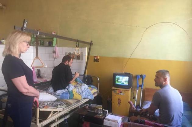 Денисова посетила Седикова