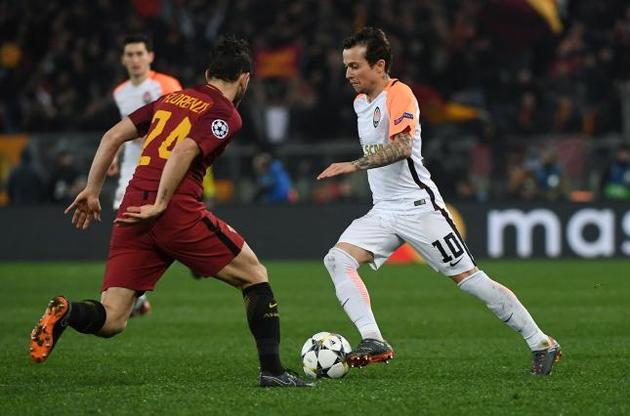 Последний матч за &quot;Шахтер&quot; Бернард сыграл в марте против &quot;Ромы&quot;