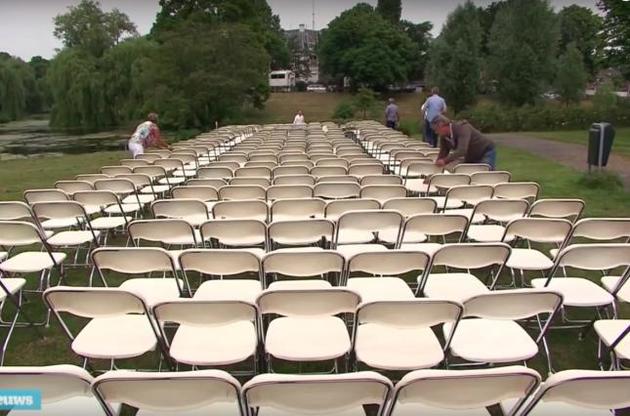 Перед посольством Росії в Гаазі пройшла мовчазна акція протесту