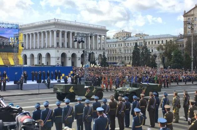 День Независимости Украины: когда начнется парад и какую технику покажут
