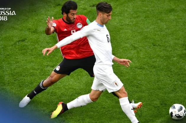 ЧМ-2018: Уругвай минимально обыграл Египет в первом матче второго игрового дня