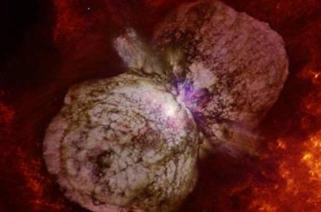 Ета Кіля викидає велику кількість космічних променів