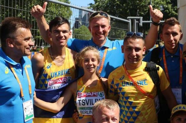 Украина завоевала "золото" и "серебро" чемпионата Европы по легкой атлетике