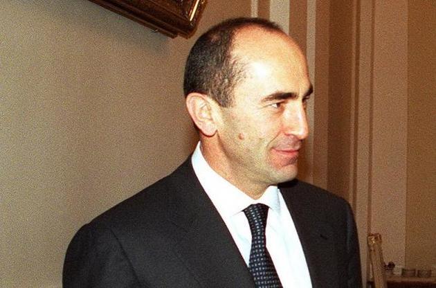 Екс-президента Вірменії звільнили з-під варти