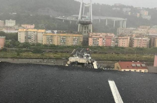 Обвалення мосту в Генуї: пошукову операцію завершено, названо кількість загиблих