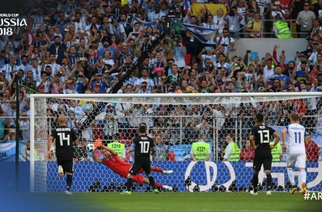 Аргентина не змогла обіграти Ісландію