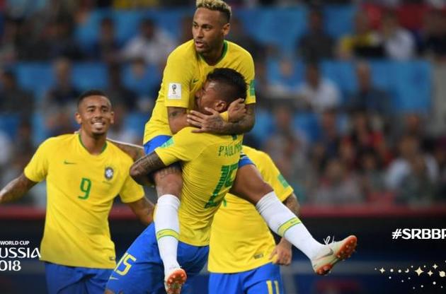 ЧС-2018: Бразилія та Швейцарія вийшли в плей-офф