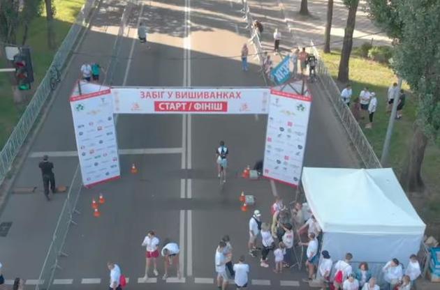 У столиці забіг пройшов на Русанівській набережній