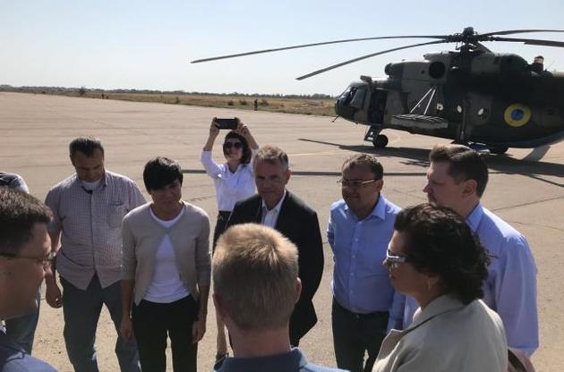 Сьорейде побувала на КПВВ &quot;Гнутове&quot;