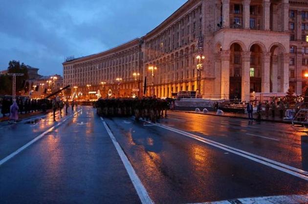 Из-за подготовки парада ко Дню независимости в Киеве ограничат движение транспорта