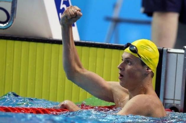 Пловец Романчук признан лучшим спортсменом августа в Украине