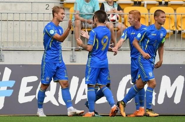 Сборная Украины вышла в полуфинал чемпионата Европы U-19