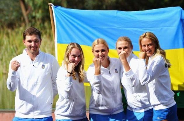 Збірна України з тенісу потрапила в групу з Росією в Кубку Федерації