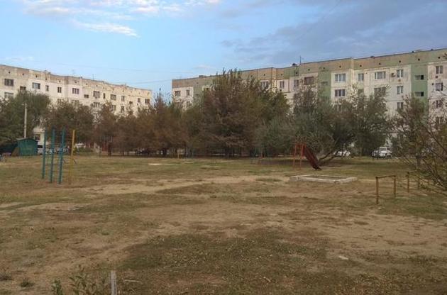 После Армянска под выброс попало село Перекоп